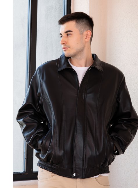 Sebu Oversize Hakiki Deri Mont