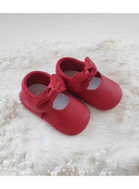 Alice Kırmızı Deri Makosen