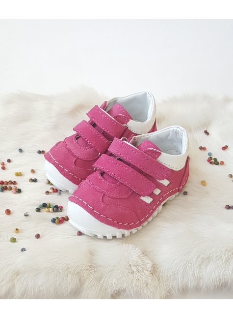Felix Hakiki Deri Kız Çocuk Sneaker Fuşya