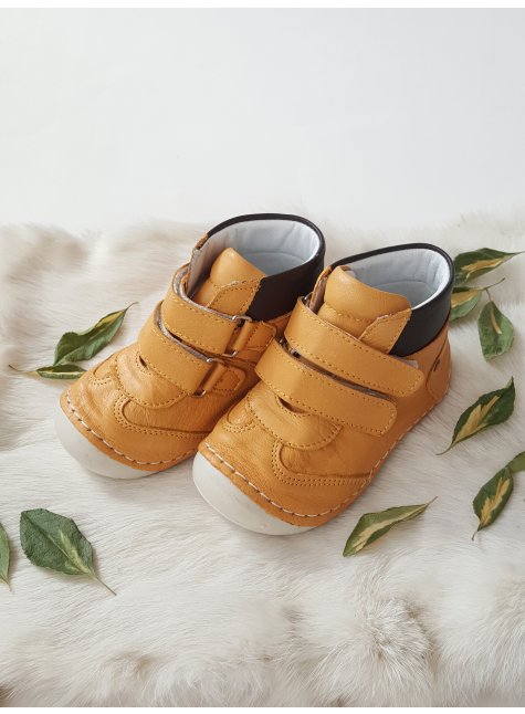 Felix Hakiki Deri Unisex Çocuk Sneaker Hardal