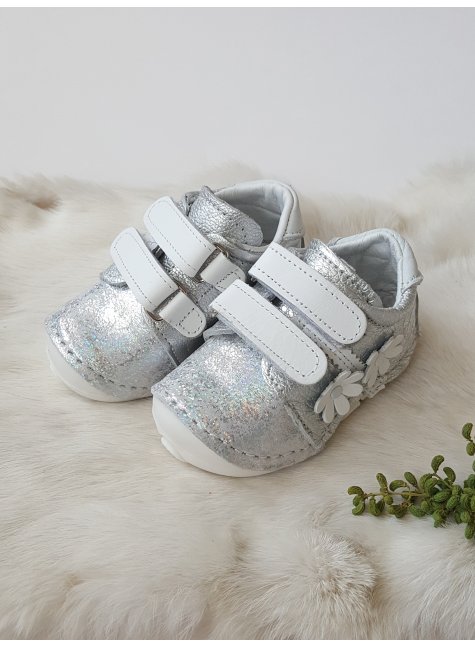 Felix Hakiki Deri Kız Çocuk Sneaker Gümüş