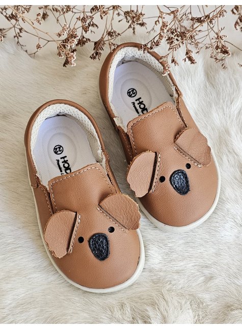 Koala Hakiki Deri Taba Ortopedik Çocuk Ayakkabı