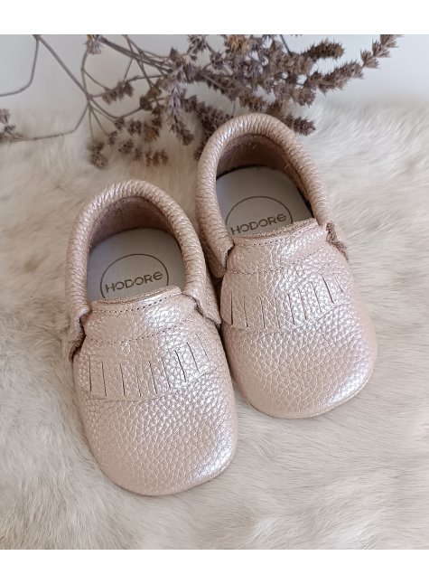 Rocco Somon Hakiki Deri Bebek Patik Makosen