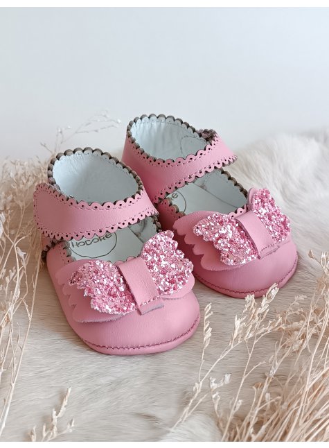 Angel Pembe Hakiki Deri Bebek Makosen Patik
