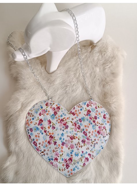 LoveBerry Hakiki Deri Çocuk Çanta Çiçekli